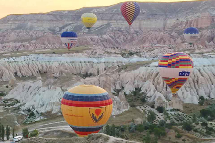 Hot -air ballooning in Cappadocia