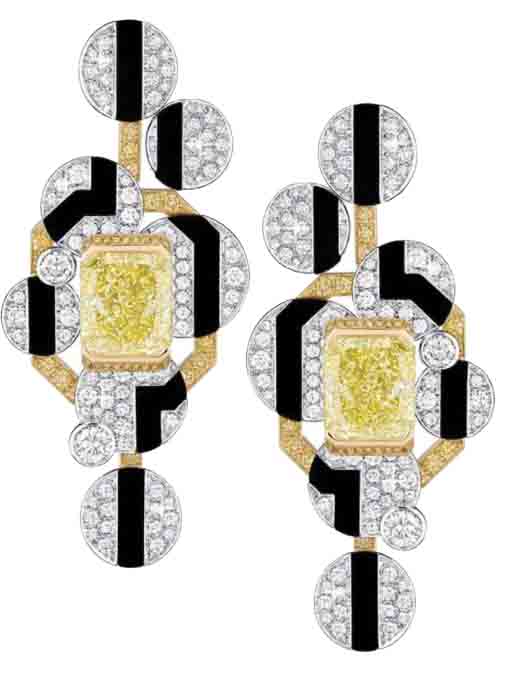 CHANEL Cafe Society Morning in Vendome Earrings