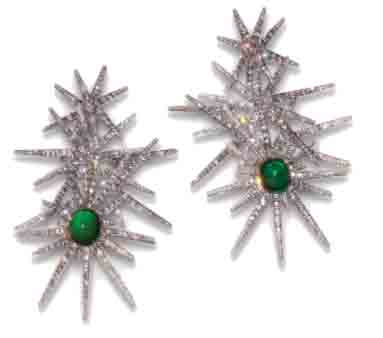 SABBA Emerald and Diamond Necklace