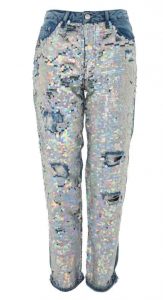 TOPSHOP Ariel Sequin Hayden Jeans, PKR 7,200