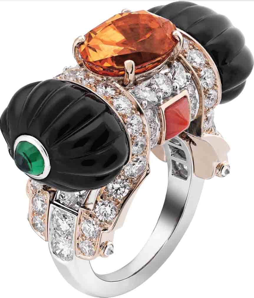 VAN CLEEF & ARPELS Peau D'Ane Happy Marriage Collection Ring