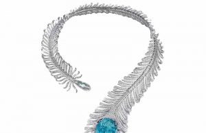 MOUSSAIEFF-Feather-Necklace Tourmaline Necklace
