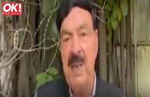 SHEIKH RASHID INSISTS HE’S WITH IMRAN AS PTI DEFECTIONS INCREASE.
