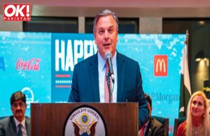 DONALD BLOME EMPHASISES PAK-US RELATIONS IN KARACHI.