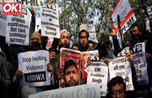 REPORT INDICATES THAT ANTI-MUSLIM HATE SPEECH IN INDIA SPIKED RIGHT BEFORE ELECTIONS.