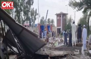 AT LEAST FIVE PEOPLE HAVE BEEN KILLED IN A SUICIDE ATTACK ON A MOSQUE IN HANGU, K-P.