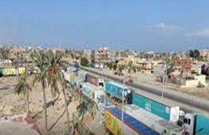 EGYPT CLAIMS ISRAEL IS NOT COOPERATING, WHICH HAS STALLED RELIEF TO GAZA.