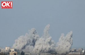 WITH THE PALESTINIAN DEAD TOLL NOW AT 3,785, ISRAEL HAS RAZED THE GAZA DISTRICT.