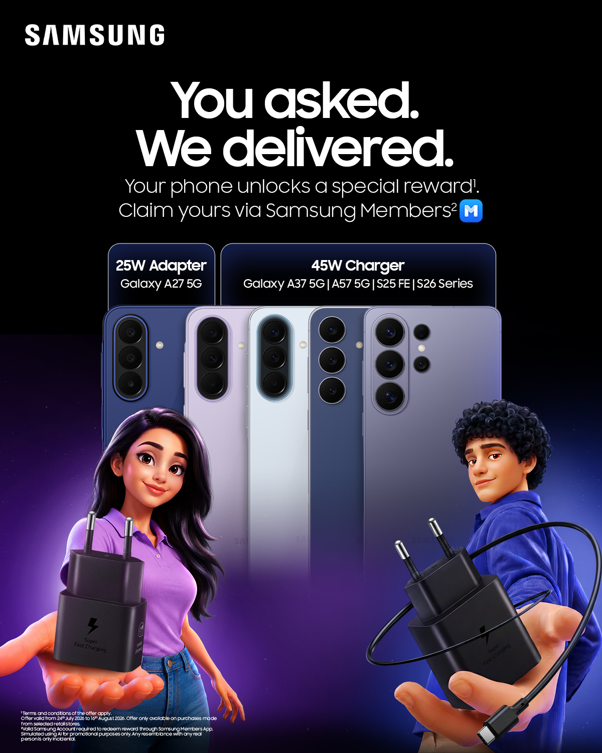 Samsung Free Charger Offer Pakistan